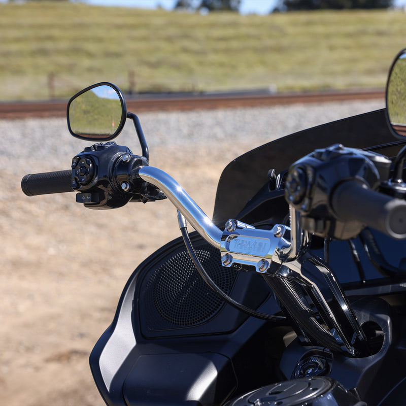 THRASHIN SUPPLY CO. 2024 FLH / FLTRX Handlebar - High Bend - Chrome TSC-2802-3 - PartsOutlet.com.au