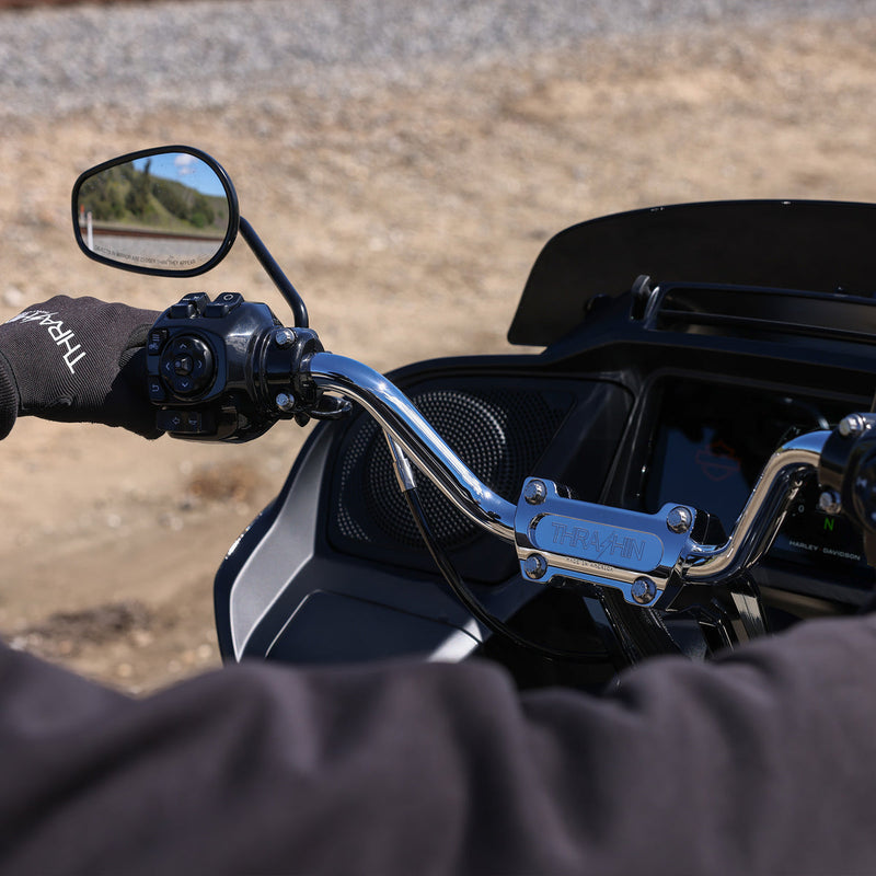 THRASHIN SUPPLY CO. 2024 FLH / FLTRX Handlebar - High Bend - Chrome TSC-2802-3 - PartsOutlet.com.au