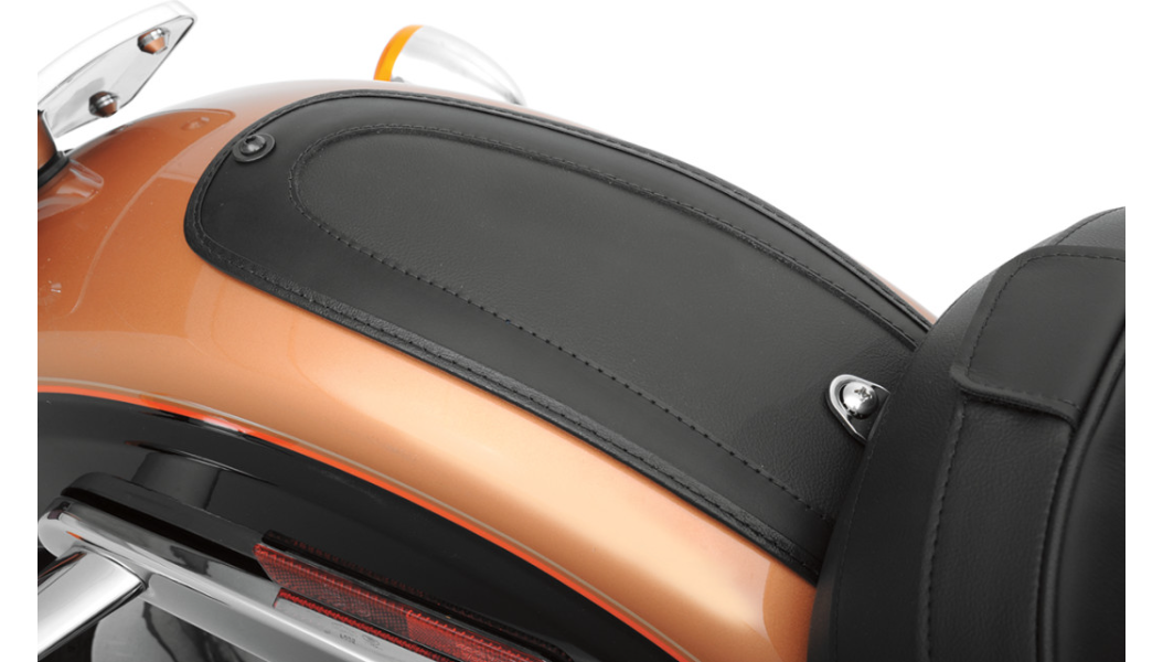 DRAG SPECIALTIES Fender Skin - Smooth Automotive-Grade Vinyl Center - Harley-Davidson 2006-2017 - 15" 1405-0135