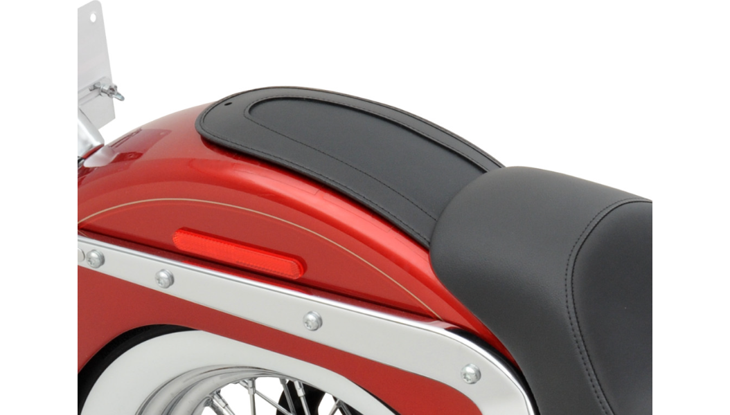 DRAG SPECIALTIES Fender Skin - Smooth Automotive-Grade Vinyl Center - Harley-Davidson 2005-2017 - 13-1/4" 1405-0144