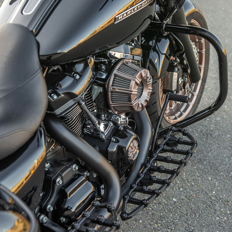 ARLEN NESS 10-GAUGE® INVERTED SERIES AIR CLEANER, TITANIUM - 17-up M8 MODELS - 600-012 - PartsOutlet.com.au