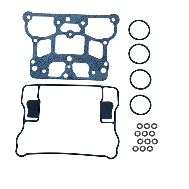 S&S CYCLE Rocker Box Gasket Kit, S&S Die-Cast, 4-1/8" Bore Engiens - Harley-Davidson '99-'17 - 90-4111