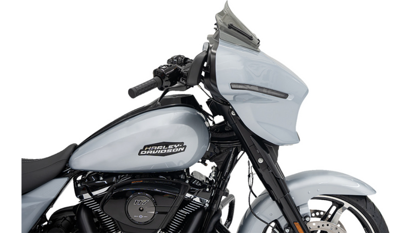 KLOCK WERKS Flare Windshield - 8" - Tint - Street Glide FLHX 2024+ - KWW-01-0707-T