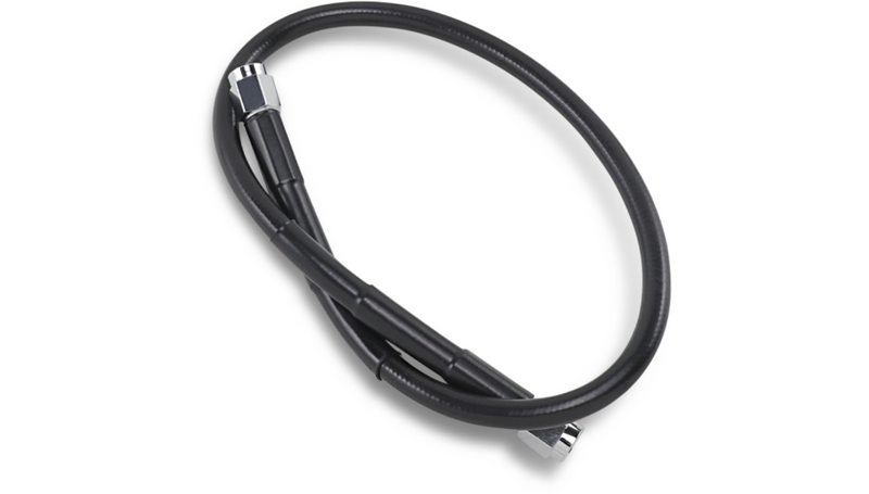 DRAG SPECIALTIES Universal Brake Line - Black - 20" - 820-BLK