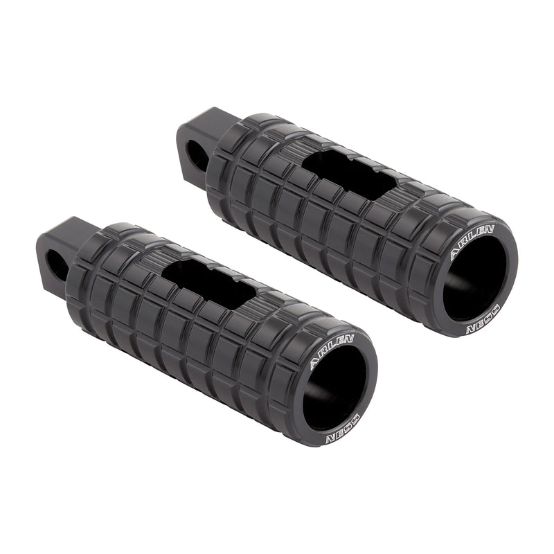 ARLEN NESS SPEEDLINER FOOTPEGS, BLACK - STANDARD MALE MOUNT - 400-034 - PartsOutlet.com.au