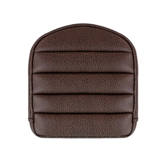 SADDLEMEN Step Up Sissy Pad - Tuck and Roll - Brown 040846BR