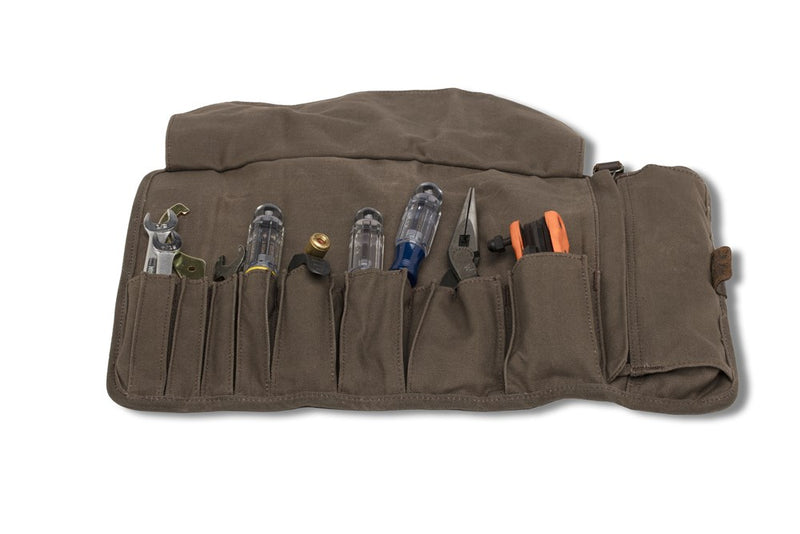 BURLY BRAND Tool Roll - Dark Oak B15-1030D - PartsOutlet.com.au