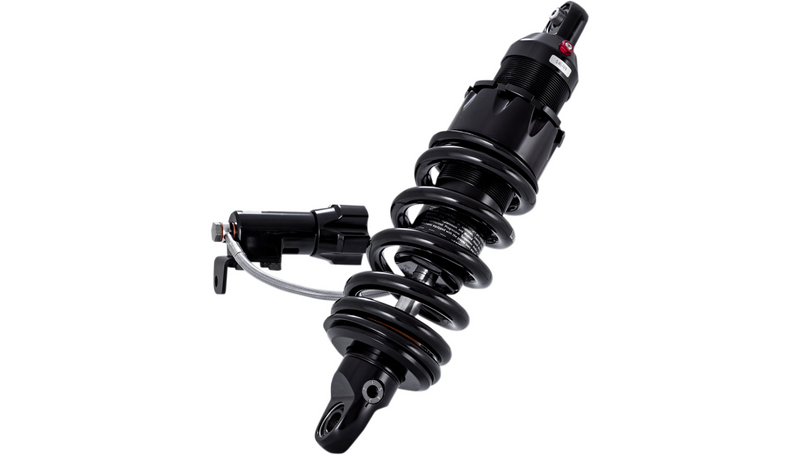 PROGRESSIVE SUSPENSION 465 Series Shocks with Rap - Black - Harley-Davidson '18-'25 - Heavy-Duty - 13.5" - 465-5047B