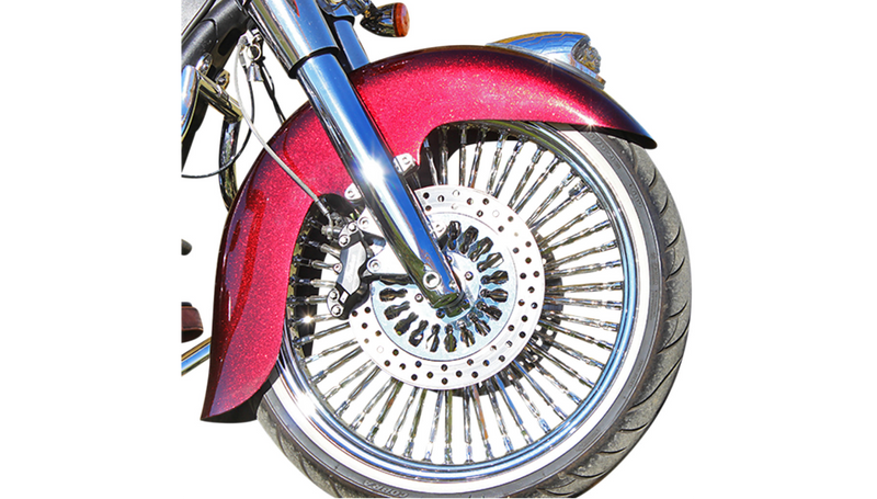 KLOCK WERKS Front Fender - Steel - 16"-19" - Indian/Chief '14-'25 - KWF-04-0400