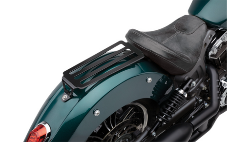 COBRA Solo Luggage Rack - Black - Indian Scout 2015-2020 - 502-2410B - PartsOutlet.com.au