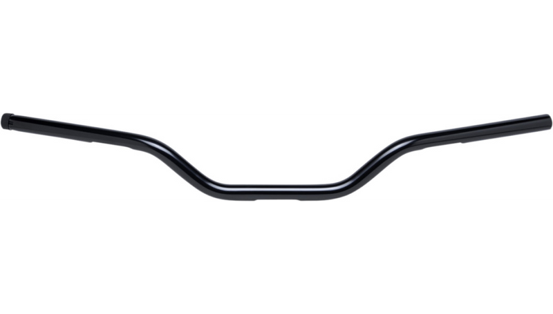 BILTWELL Handlebar - Tracker Mid - TBW & Slotted - Black 6008-2017 - PartsOutlet.com.au
