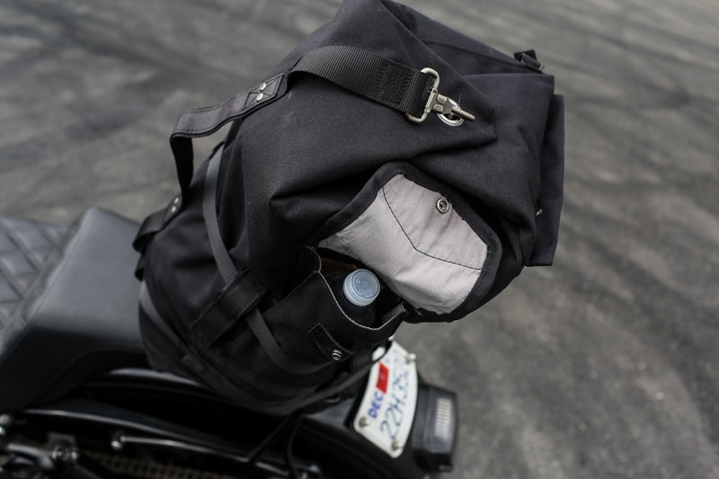 BURLY BRAND Sissy Bar Backpack - Black B15-1013B - PartsOutlet.com.au