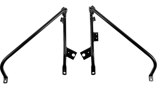 DRAG SPECIALTIES Saddlebag Support Brackets - Black - FL '09-'13 - S77-0138GB - PartsOutlet.com.au