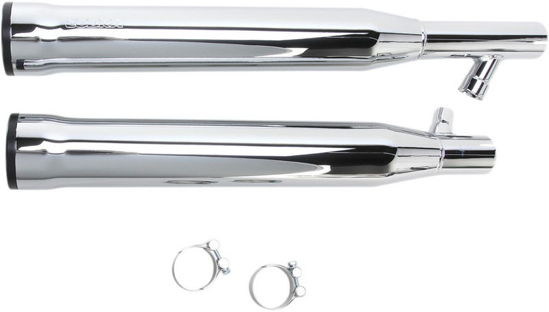 COBRA 3" RPT Mufflers - Softail '00-'06 - Chrome - 6050
