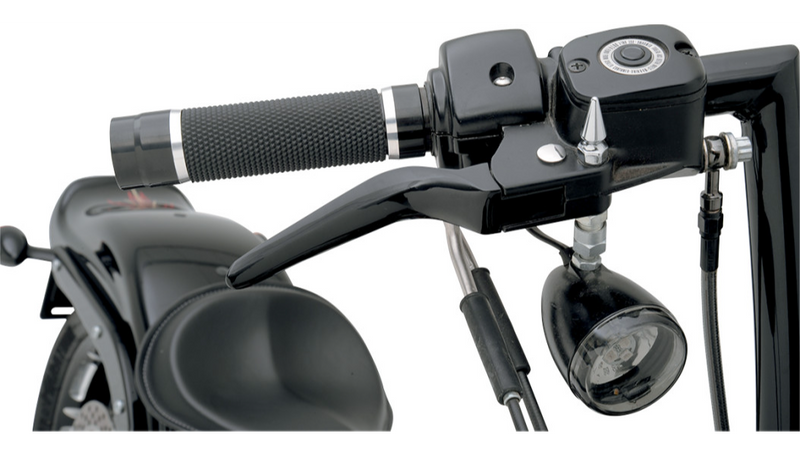 DRAG SPECIALTIES Levers - Custom - '96-'17 HD Black 053326 - PartsOutlet.com.au
