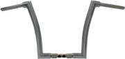 FAT BAGGERS INC. 1-1/2" EZ Install Flat Top Handlebar - 14" - Chrome 606014