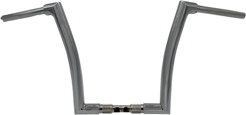 FAT BAGGERS INC. 1-1/2" EZ Install Flat Top Handlebar - 14" - Chrome 606014