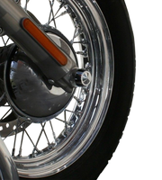 ACCUTRONIX Axle Caps - Elite - Chrome - 1" TAC101-EC