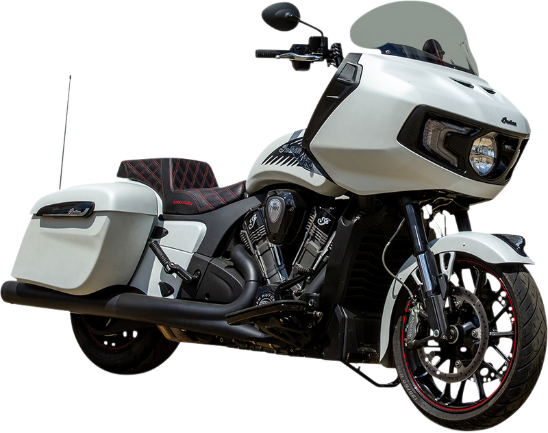KLOCK WERKS Flare Windshield - Tinted - 11" - Indian '20-'25 - KWW-04-0584-T