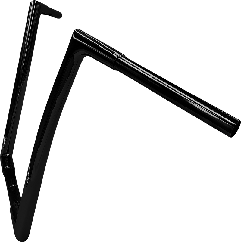 FAT BAGGERS INC. 1-1/4" EZ Install Flat Top Handlebar - 16" - Black 707016-B