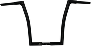 FAT BAGGERS INC. 1-1/4" EZ Install Flat Top Handlebar - 16" - Black 706016-B