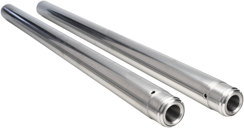 CUSTOM CYCLE ENGINEERING Fork Tubes - 43 mm - Standard Length - Ultra Chrome - Inverted '09-'20 - 719070