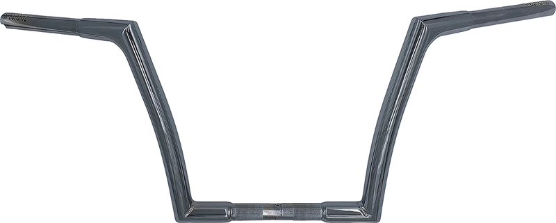 FAT BAGGERS INC. 1-1/4" EZ Install Flat Top Handlebar - 12" - Chrome 707012
