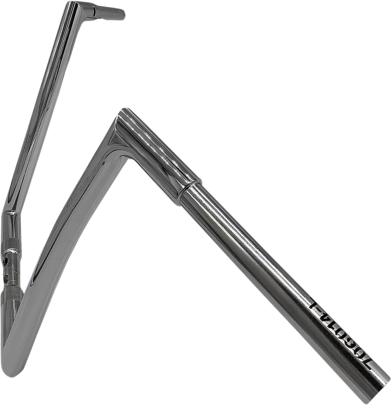 FAT BAGGERS INC. 1-1/4" EZ Install Flat Top Handlebar - 14" - Chrome 706014