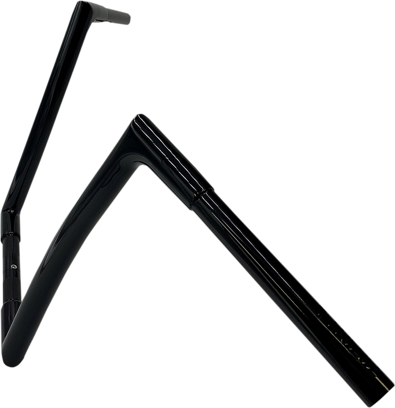 FAT BAGGERS INC. 1-1/4" EZ Install Flat Top Handlebar - 14" - Black 707014-B