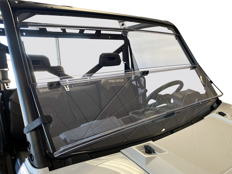MOOSE UTILITY Full Folding Windshield - Deluxe - Polaris Ranger '13-'19 - V000265-12200M - PartsOutlet.com.au