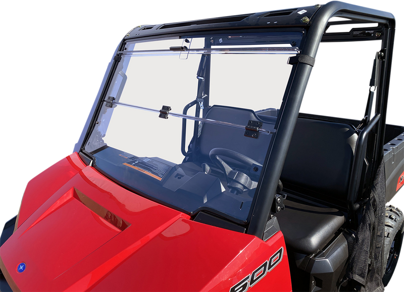 MOOSE UTILITY Full Folding Windshield - Deluxe - Polaris Ranger '15-'22 - V000266-12200M - PartsOutlet.com.au
