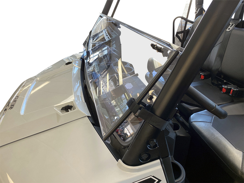 MOOSE UTILITY Full Folding Windshield - Deluxe - Polaris Ranger '13-'19 - V000265-12200M - PartsOutlet.com.au