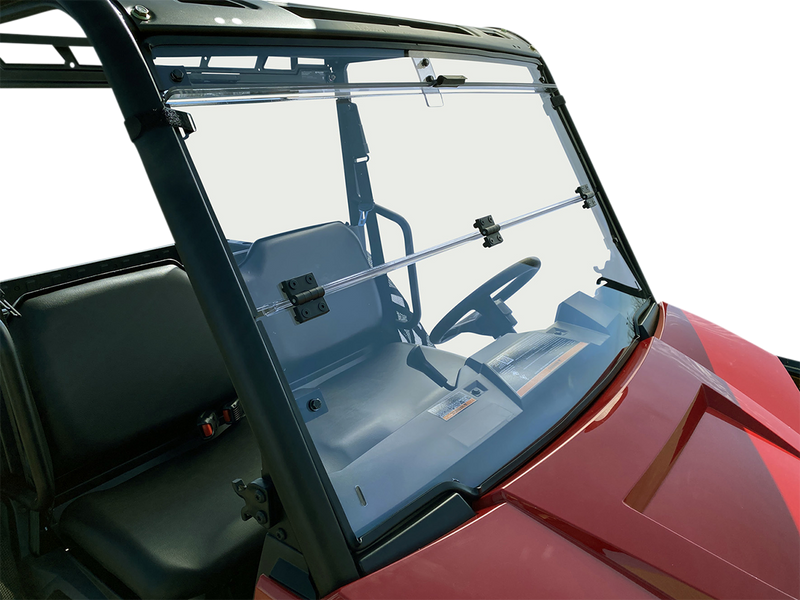 MOOSE UTILITY Full Folding Windshield - Deluxe - Polaris Ranger '15-'22 - V000266-12200M - PartsOutlet.com.au