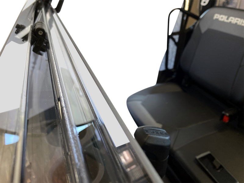 MOOSE UTILITY Full Folding Windshield - Deluxe - Polaris Ranger '13-'19 - V000265-12200M - PartsOutlet.com.au