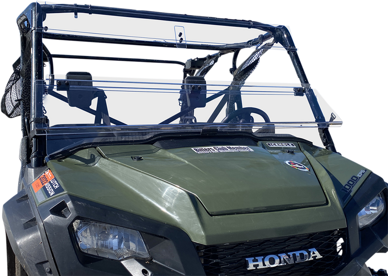 MOOSE UTILITY Full Folding Windshield - Deluxe - Honda Pioneer '16-'22 - V000258-12200M - PartsOutlet.com.au