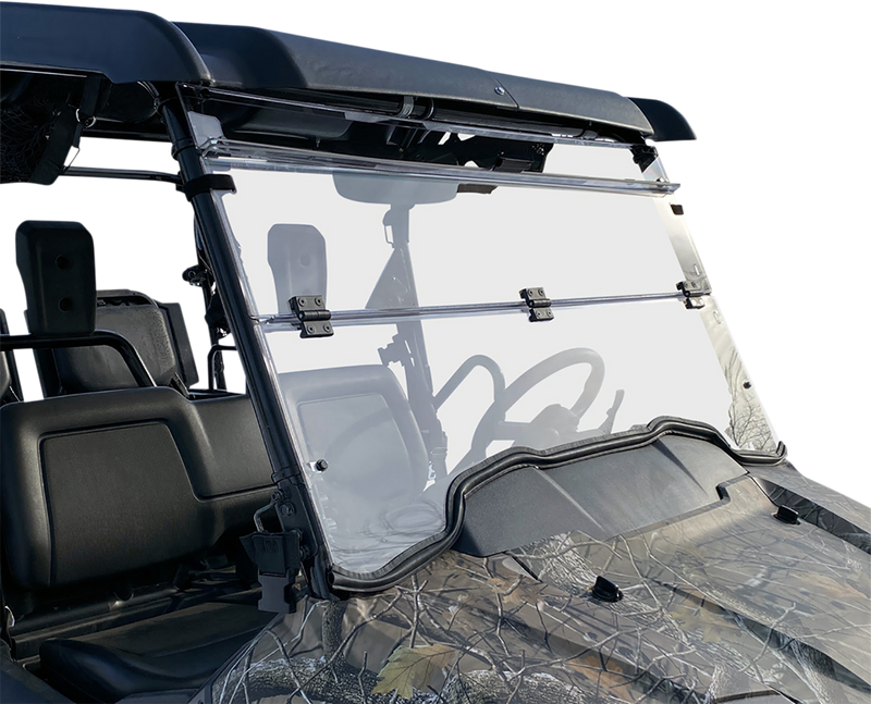 MOOSE UTILITY Full Folding Windshield - Deluxe - Honda Pioneer '14-'22 - V000263-12200M - PartsOutlet.com.au