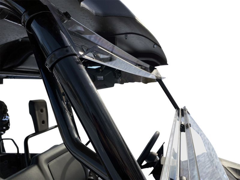 MOOSE UTILITY Full Folding Windshield - Deluxe - Honda Pioneer '14-'22 - V000263-12200M - PartsOutlet.com.au