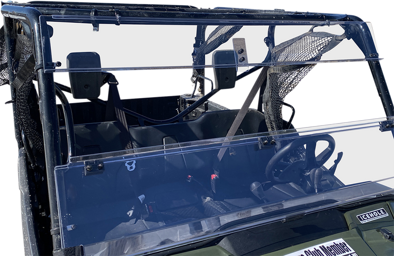 MOOSE UTILITY Full Folding Windshield - Deluxe - Honda Pioneer '16-'22 - V000258-12200M - PartsOutlet.com.au
