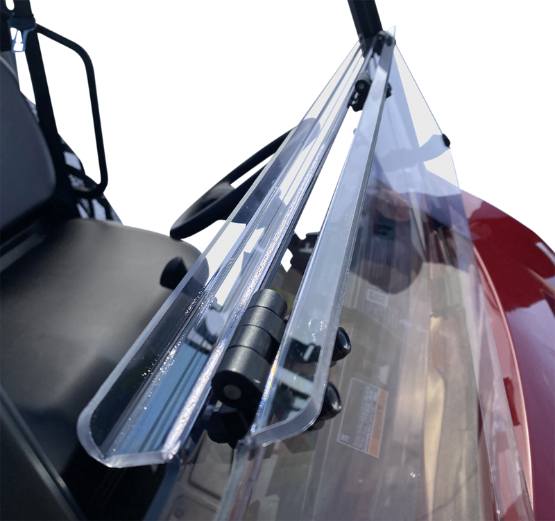 MOOSE UTILITY Full Folding Windshield - Deluxe - Polaris Ranger '15-'22 - V000266-12200M - PartsOutlet.com.au