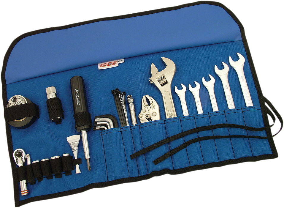 CRUZTOOLS Tool Kit - RoadTech H3 Roll-Up - Harley Davidson RTH3