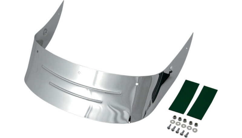 DRAG SPECIALTIES Fender Skirt - Chrome - Harley-Davidson 2007-2017 - Rear 77131A - PartsOutlet.com.au