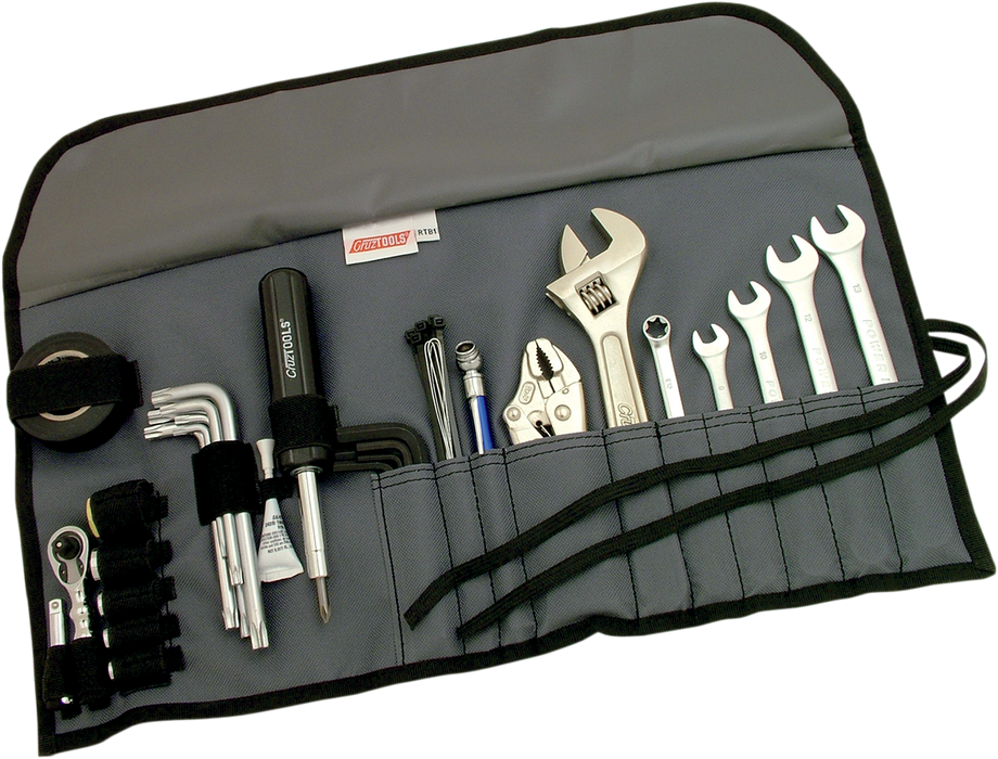 CRUZTOOLS Tool Kit - Road Tech B1 Roll-Up - BMW - (2018 and older) - RTB1