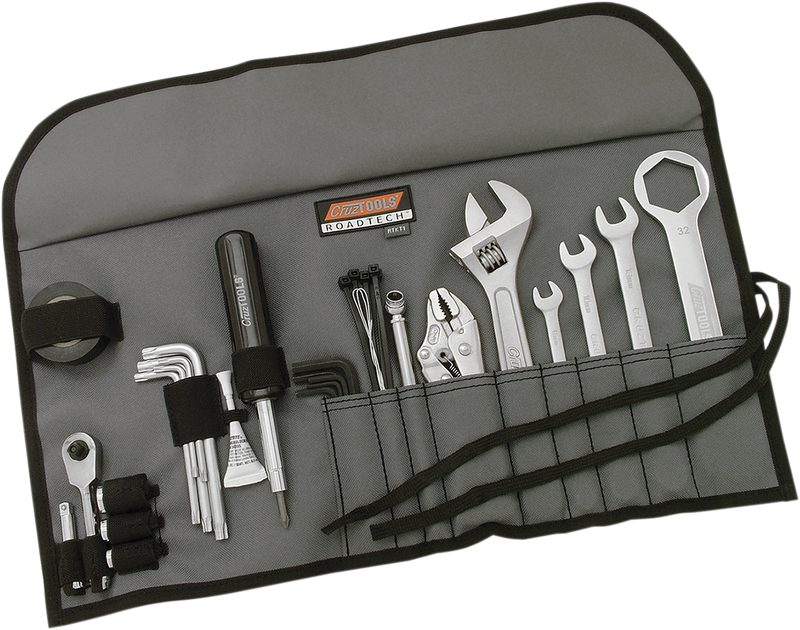 CRUZTOOLS Tool Kit - Road-Tech KT1 Roll-Up - KTM/Husqvarna RTKT1 - PartsOutlet.com.au