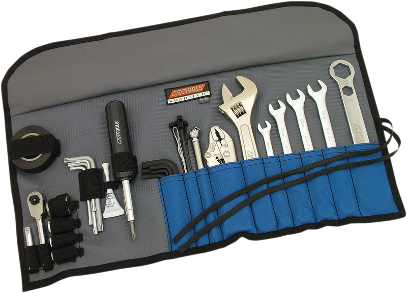 CRUZTOOLS Tool Kit - RoadTech TR2 Roll-Up - Triumph - RTTR2 - PartsOutlet.com.au