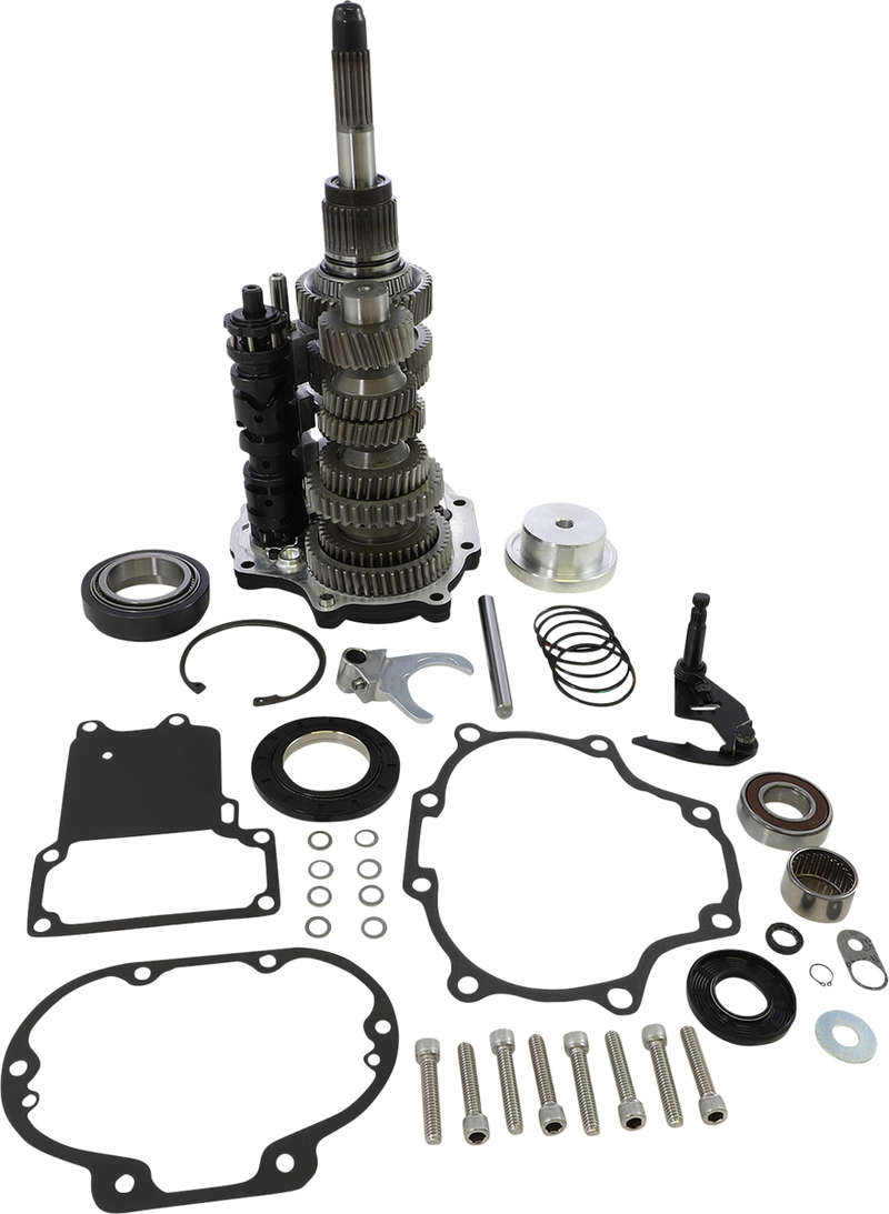 BAKER DRIVETRAIN Direct Drive 7-Speed Gear - Harley-Davidson '06-'17 - Black Door DD7-37603 - PartsOutlet.com.au