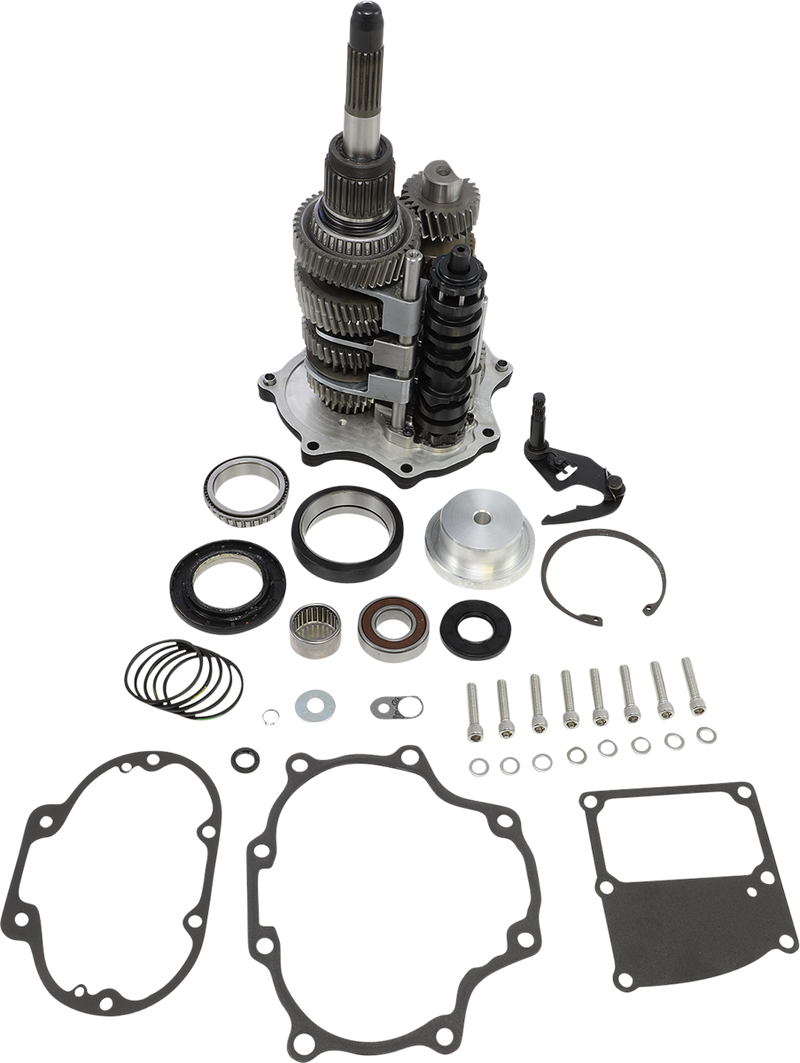 BAKER DRIVETRAIN Direct Drive 7-Speed Gear - Harley-Davidson '17-'23 - Polished Door DD7-M802 - PartsOutlet.com.au