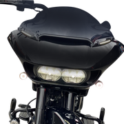 CUSTOM DYNAMICS Windshield Trim - Sequential Turn Signal - Black CD-RG-SWT-AW2-B