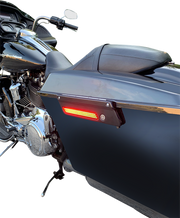 CUSTOM DYNAMICS Saddlebag Light - Red Lens CD-LATCH-DC4-R