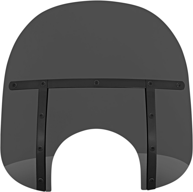 MEMPHIS SHADES Fats Windshield - 15" - Headlight - Dark Black Smoke - MEB35210