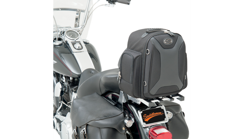 SADDLEMEN FTB1500 Sport Sissy Bar Bag EX000689 - PartsOutlet.com.au